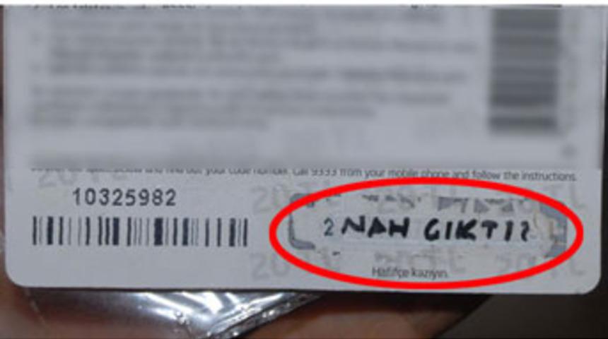 Kont&ouml;r aldı, "nah &ccedil;ıktı"