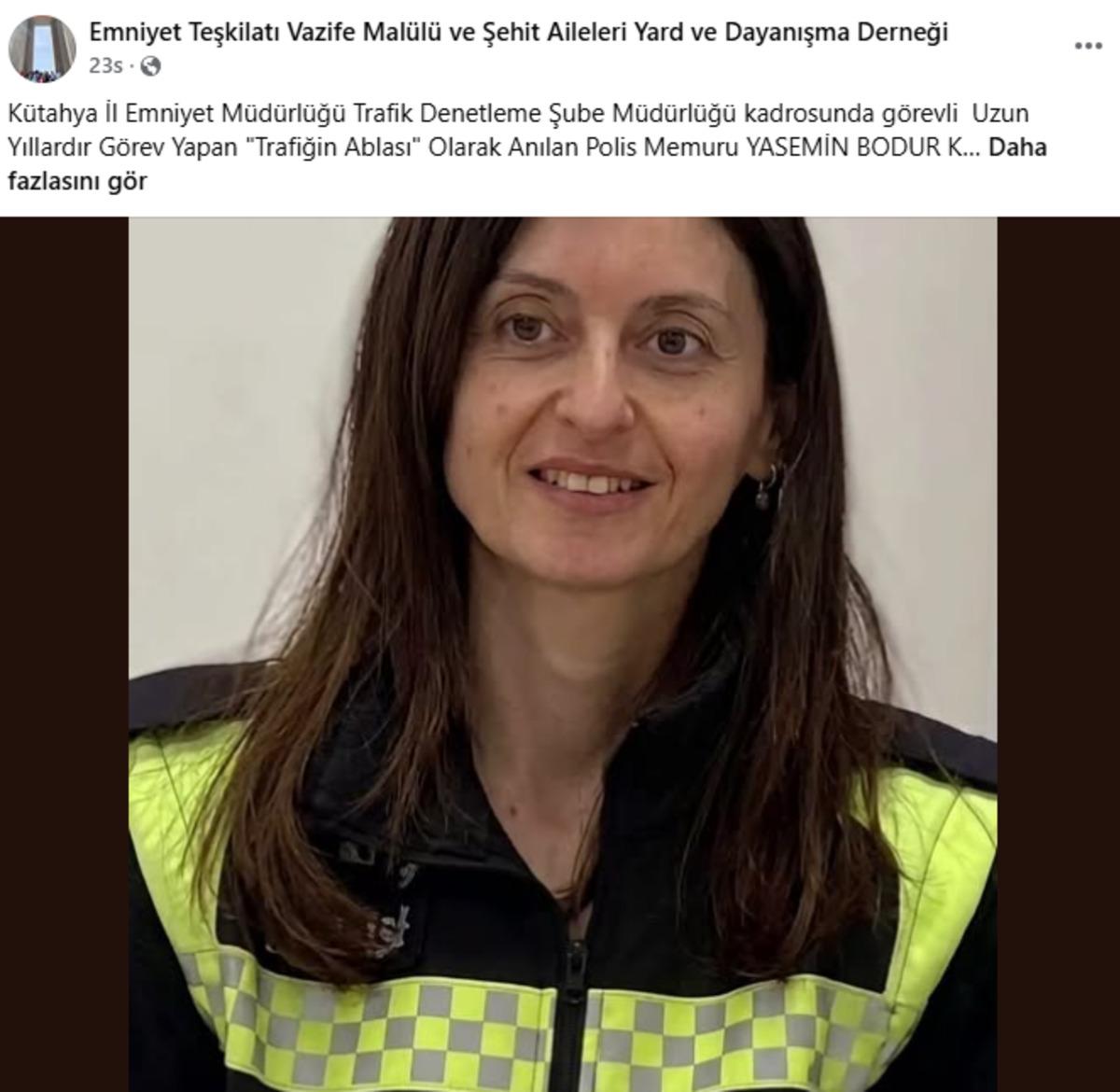 K&uuml;tahya Emniyeti yasa boğuldu! &ldquo;Trafiğin ablası&rdquo; hayatını kaybetti 1