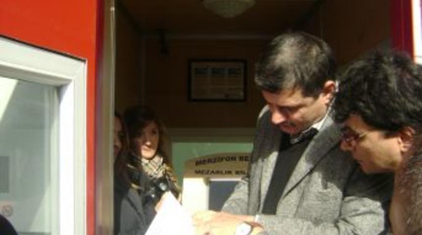 Merzifon'da Mezarlık Bilgi Sistemi hizmete girdi