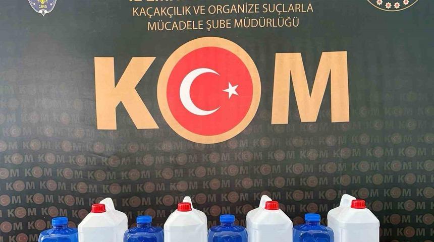 Yozgat&rsquo;ta 30 litre ka&ccedil;ak etil alkol ele ge&ccedil;irildi