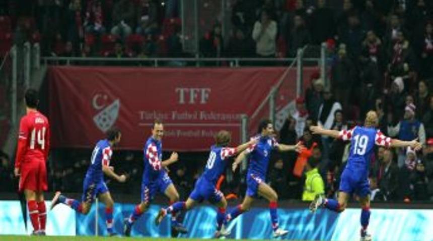 T&uuml;rkiye: 0 - Hırvatistan: 3