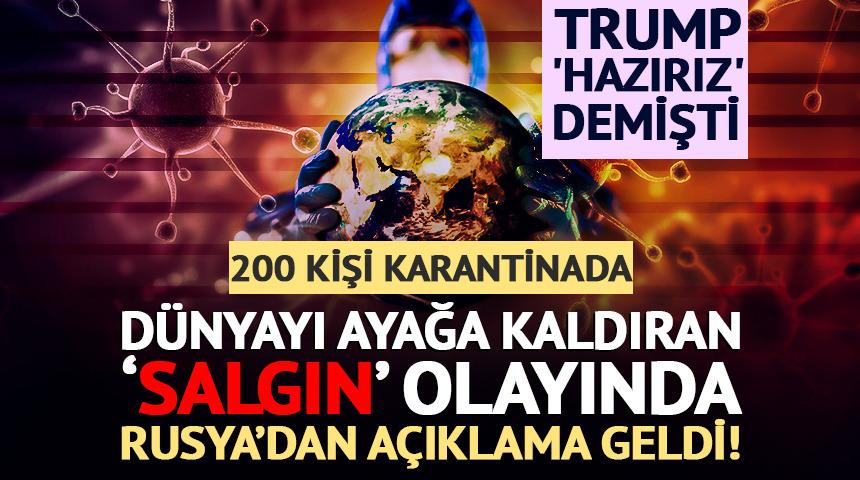Veba salgını iddiası d&uuml;nyayı ayağa kaldırmıştı! Rusya'dan ilk a&ccedil;ıklama