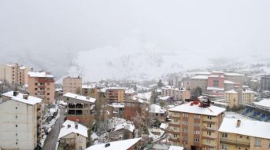Hakkari'de kar yolları ulaşıma kapattı