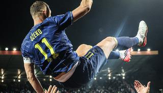 Edin Dzeko'ya şanlı veda!