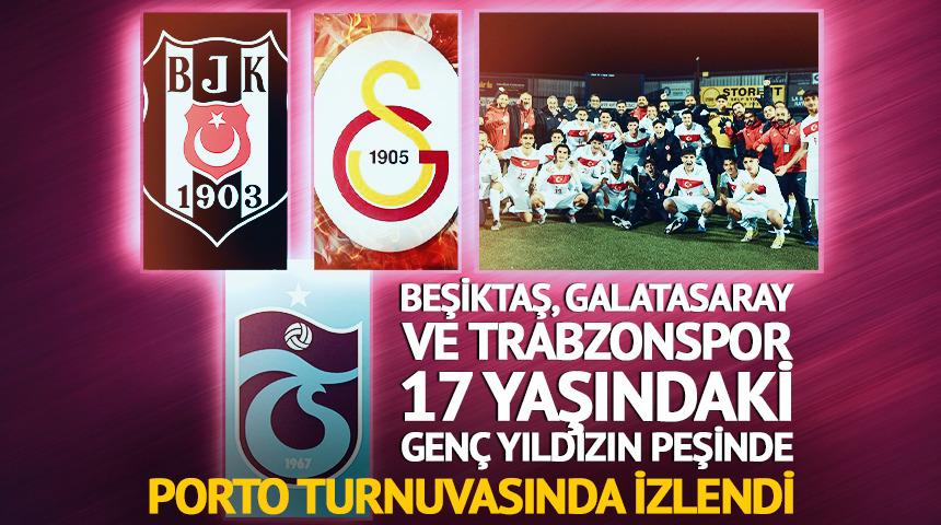 Beşiktaş, Galatasaray ve Trabzonspor 17 yaşındaki gen&ccedil; yıldızın peşinde