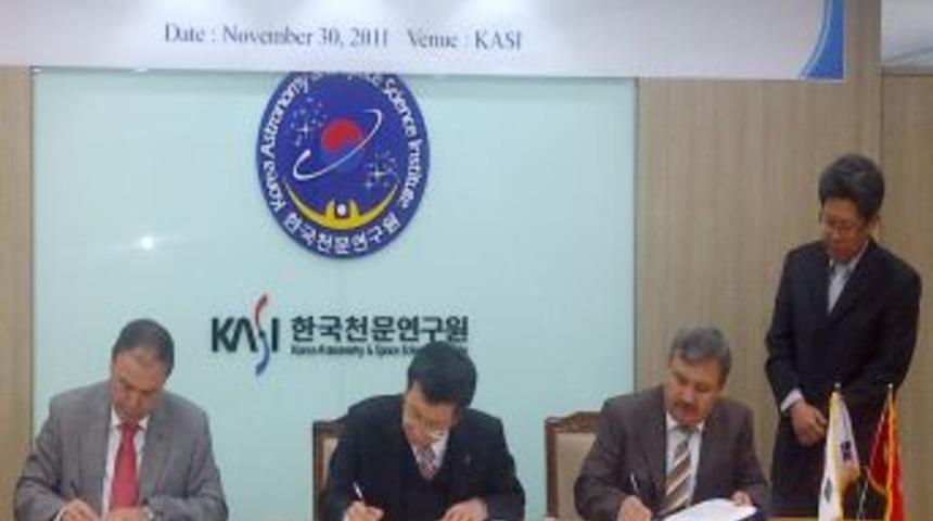 Akdeniz &Uuml;niversitesi, Kore ile uzay alanında işbirliği yaptı