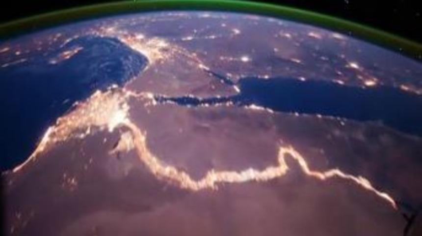 Eşsiz g&uuml;zellikteki yery&uuml;z&uuml; manzaraları uzaydan g&ouml;r&uuml;nt&uuml;lendi