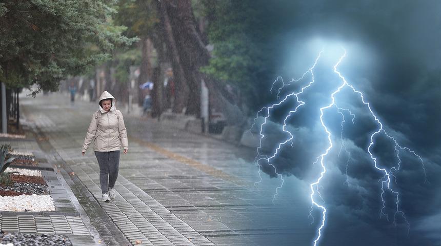 Meteoroloji peş peşe uyardı! Sağanak geliyor, sıcaklıklar d&uuml;ş&uuml;yor