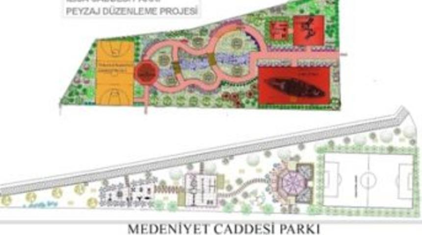 Başiskele&rsquo;ye 2 modern park daha