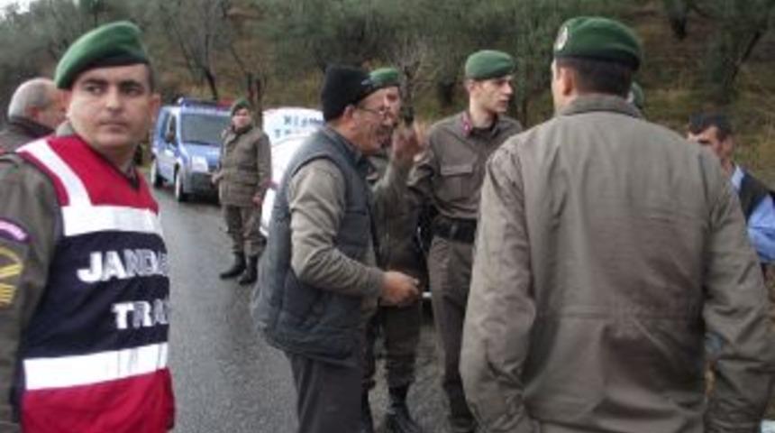 Yağmurla kayganlaşan yollar kazaya sebep oldu