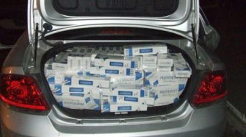 Otoyoldaki kaza, sigara ka&ccedil;ak&ccedil;ılığını ortaya &ccedil;ıkardı