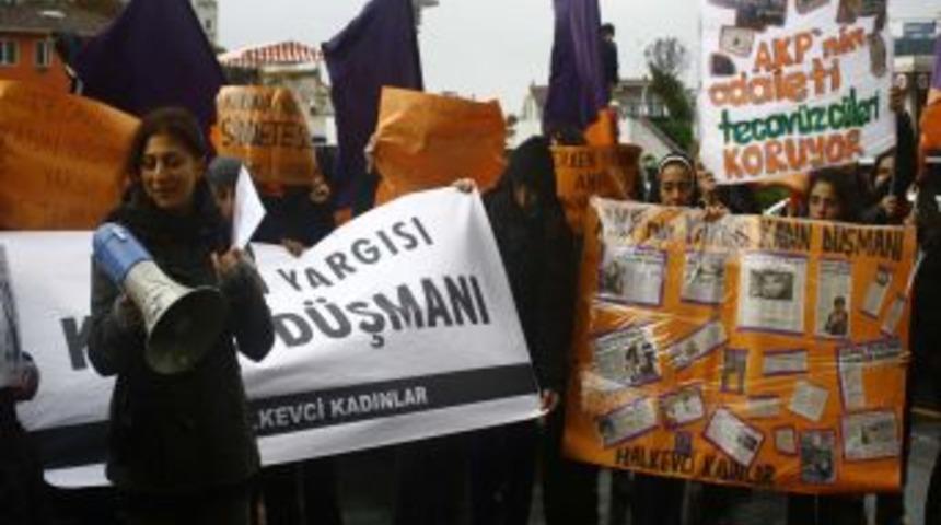 Kadınlar, Yargıtay’ın N.Ç. kararını protesto etti