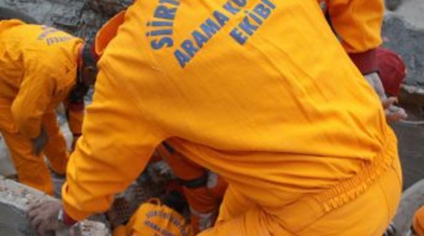 Siirt Belediyesi arama kurtarma ekibi, Van’dan döndü