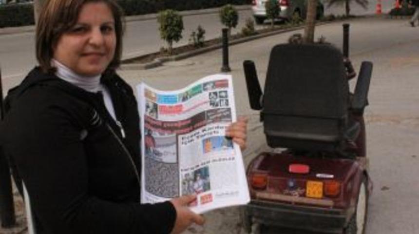 Engelliler "Bizim Sesimiz" gazetesiyle hayata tutunuyor