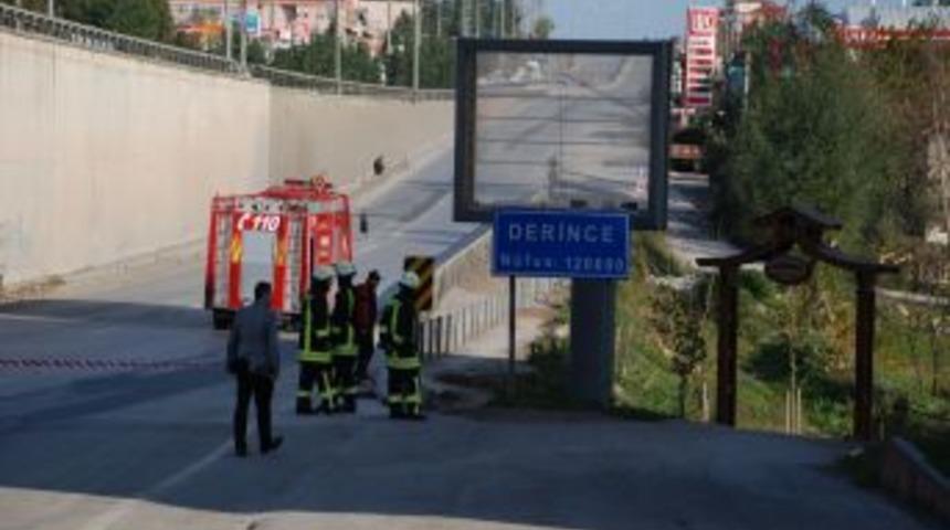 Ka&ccedil;ak akaryakıt kazısı i&ccedil;in t&uuml;nel kazarken doğalgaz borusunu deldiler