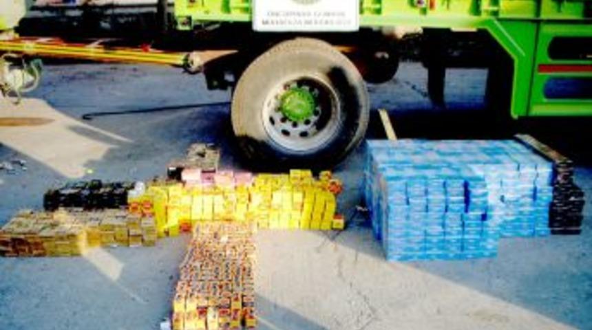 G&uuml;mr&uuml;klerde 5, 6 milyon liralık ka&ccedil;ak operasyonu