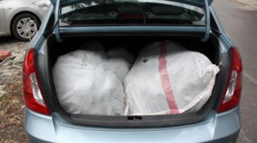 Dörtyol'da 25 kilo kubar esrar ele geçirildi