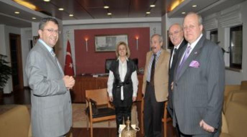 ASO Başkanı &Ouml;zdebir, Başkan Tiryaki&rsquo;yi ziyaret etti