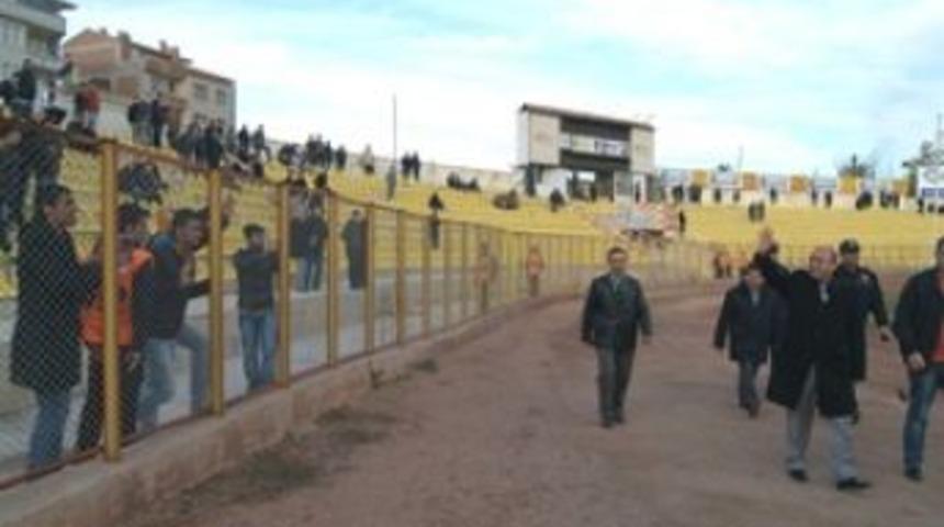 Kahya taraftarlara veda etti