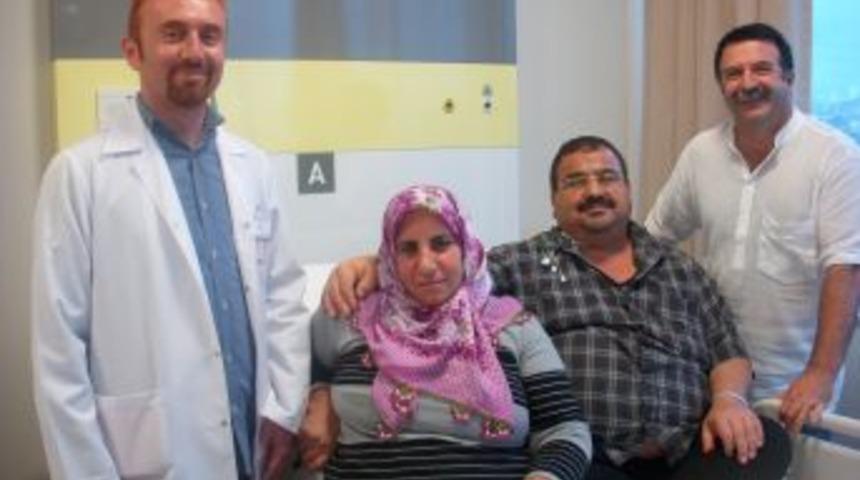 Eşinin b&ouml;breği ile hayata tutundu