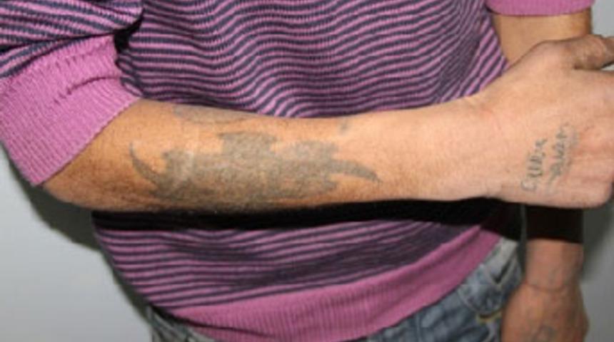 Başkent sapığını kolundaki d&ouml;vme yakalattı