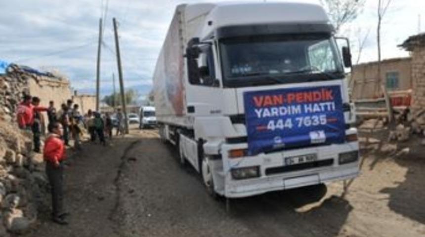 Depremzede aileler Pendik&rsquo;te misafir ediliyor