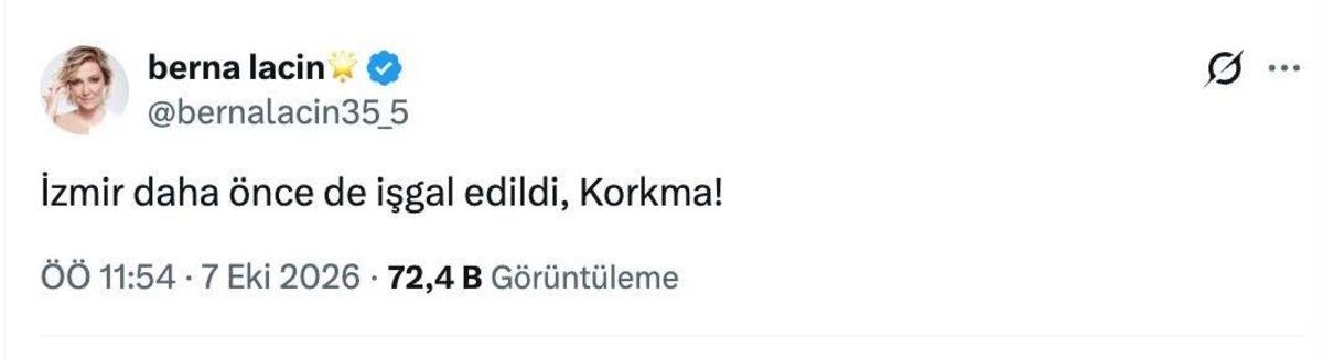 Son dakika! Berna La&ccedil;in e  İzmir  soruşturması 2