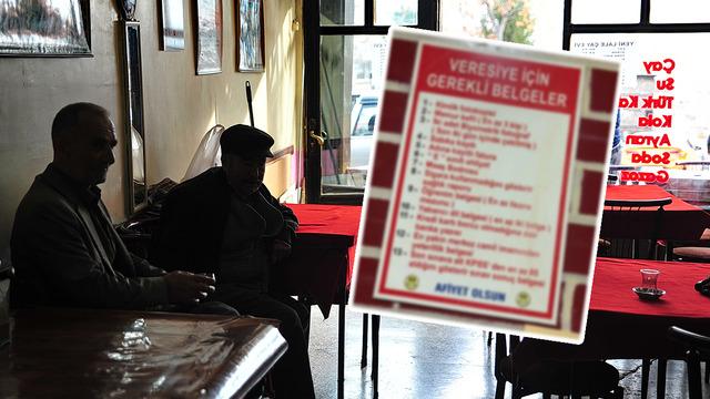 Veresiye i&ccedil;in istenen 13 belge şaşırttı: En az 85 KPSS puanı, sağlık raporu...