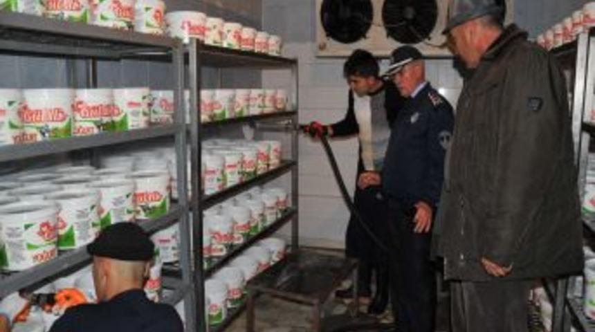 Yoğurt imalathaneleri denetlendi