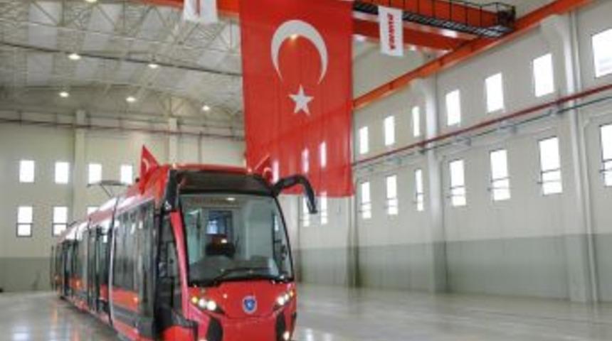 Yerli tramvay 2 milyon darbe testinden ge&ccedil;ti