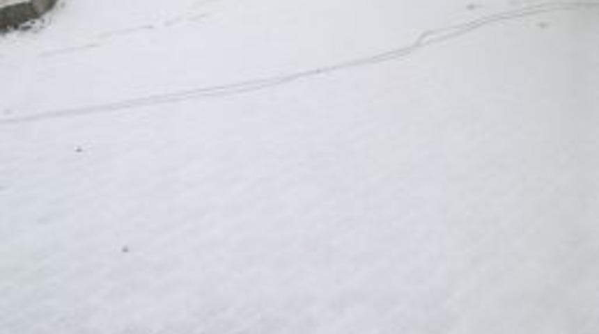 Şuhut'ta kar yağışı