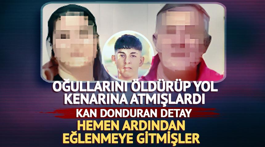 Oğullarını &ouml;ld&uuml;r&uuml;p kutlamaya gitmişler! Adana'daki vahşette anne babanın cezası belli oldu