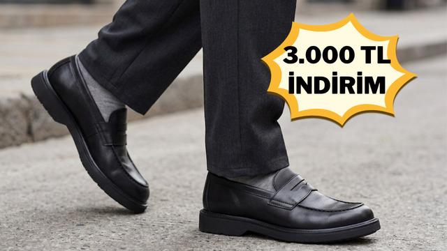 Hafifliği ve dayanıklılığıyla öne çıkan Camper deri ayakkabı indirimde