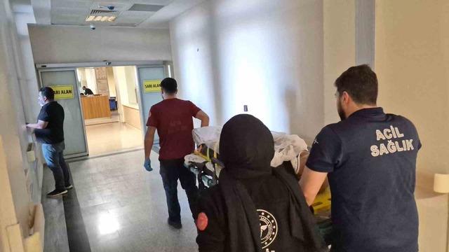 Ağaç keserken düşen yaşlı adam yaralandı 1