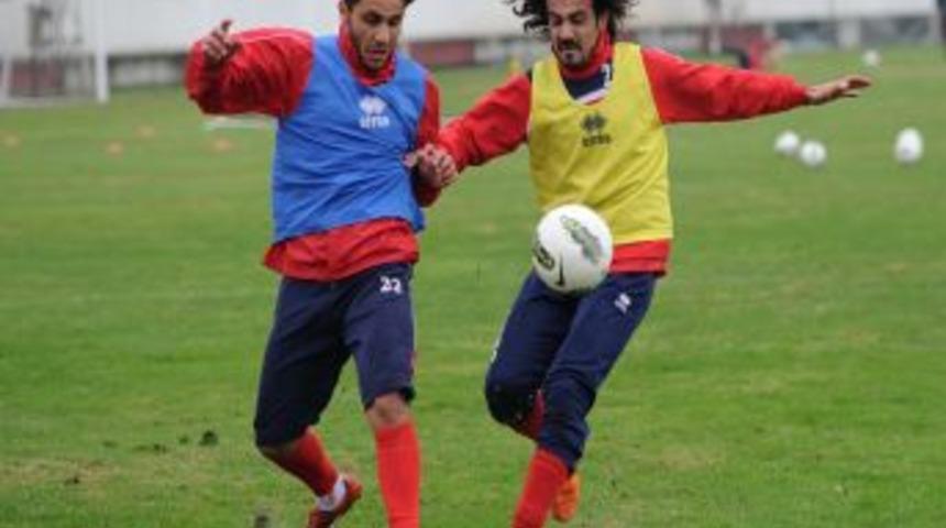 Samsunspor, Bursaspor ma&ccedil;ı hazırlıklarını s&uuml;rd&uuml;r&uuml;yor