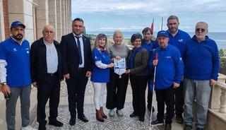 Mısırlı aktivist Nada Alfy Thabet Trabzon'da &ouml;ğrencilerle buluştu