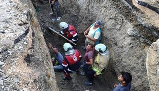 Altyapı &ccedil;alışması sırasında g&ouml;&ccedil;&uuml;k yaşandı: 1 yaralı