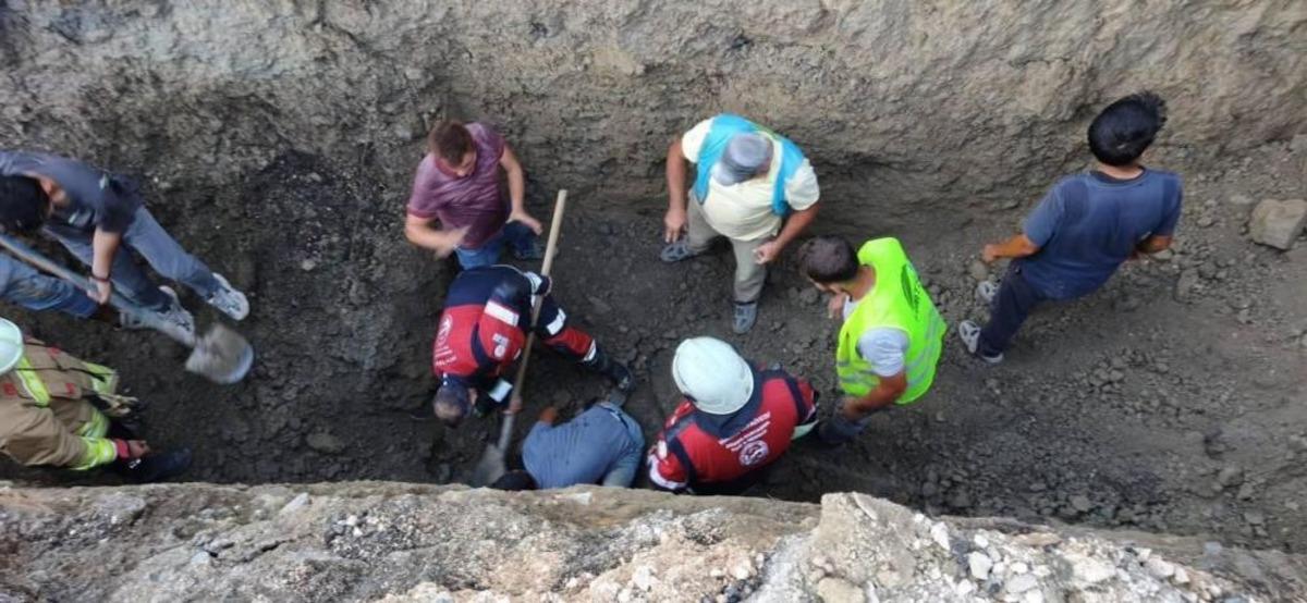 Altyapı &ccedil;alışması sırasında g&ouml;&ccedil;&uuml;k yaşandı: 1 yaralı 2
