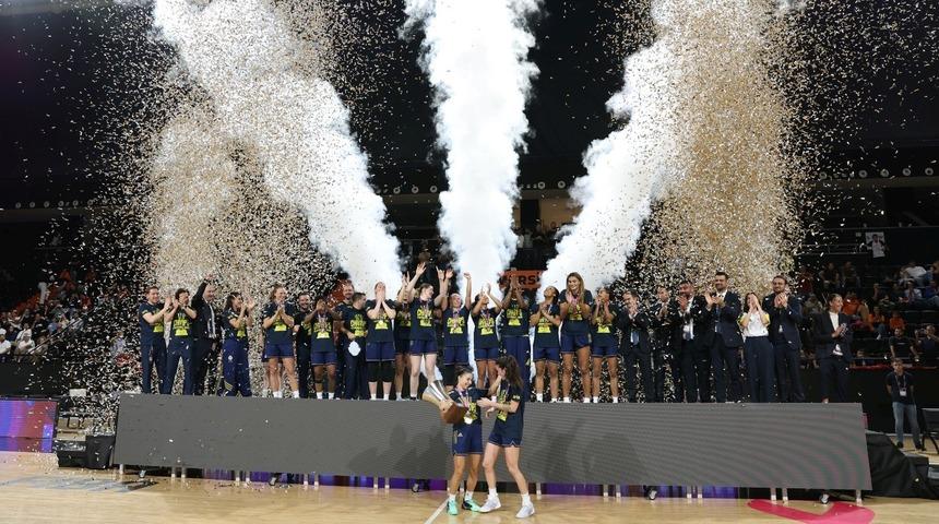 FIBA Kadınlar Avrupa Süper Kupa’da şampiyon Fenerbahçe Tarfin!