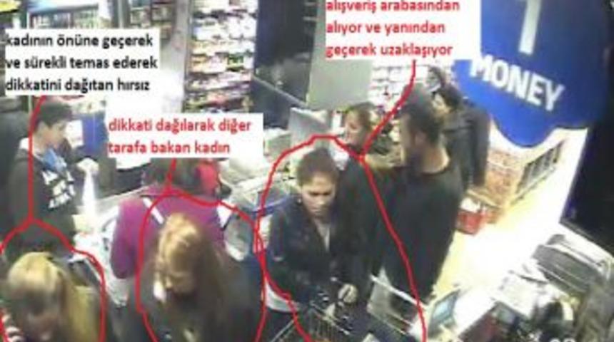 Hırsızlıkta son nokta: Omuz at, &ccedil;antayı kap