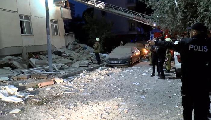 Son dakika: Maltepe'de 6 katlı binada &ccedil;&ouml;kme! Mahsur kalanlar var&hellip;