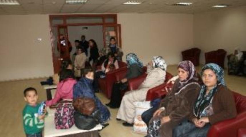 Depremzedelerin ilk kafilesi Bursa'da