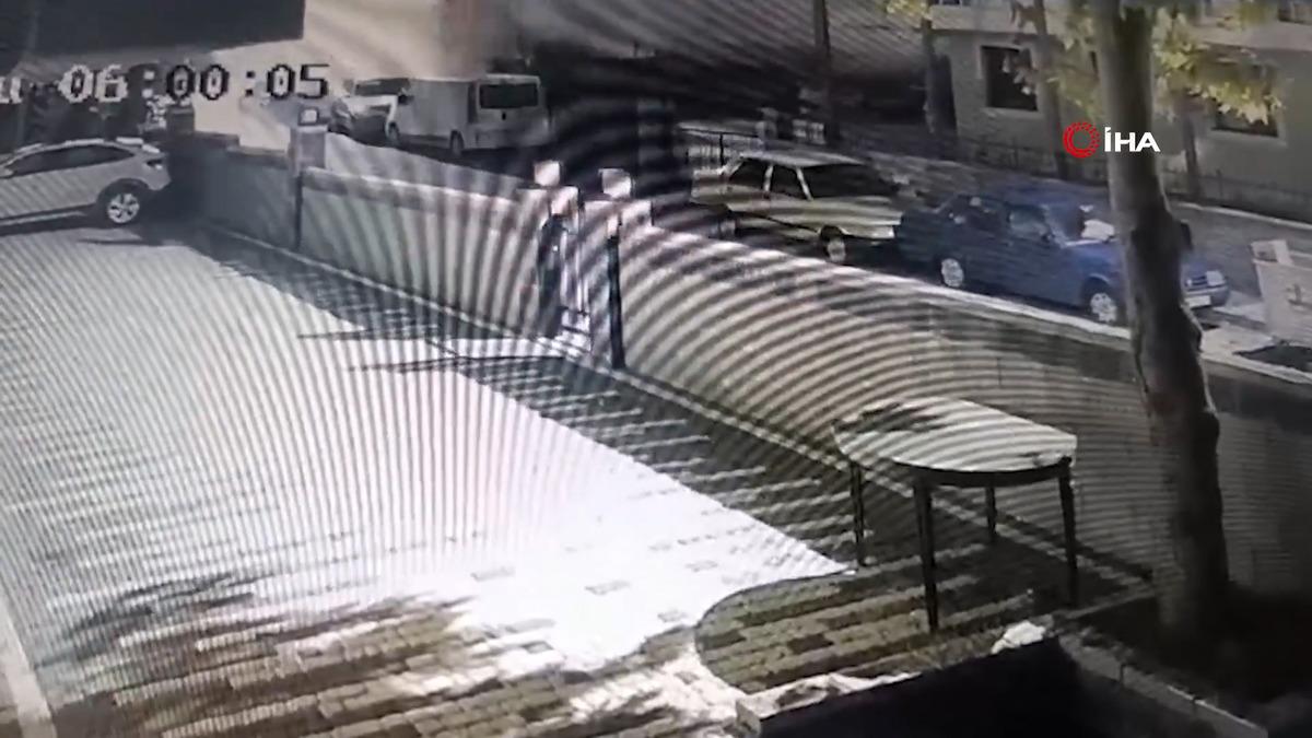 Son dakika... Maltepe deki binanın &ccedil;&ouml;k&uuml;ş anı kamerada! 1