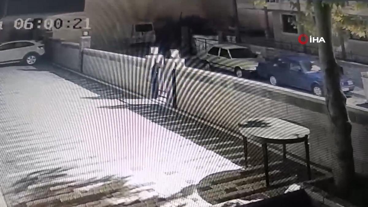 Son dakika... Maltepe deki binanın &ccedil;&ouml;k&uuml;ş anı kamerada! 3