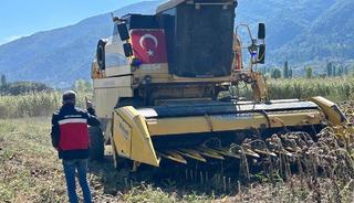 Simav&rsquo;da Y&uuml;zde 75 hibeli ay&ccedil;i&ccedil;eğinde hasat kontrol&uuml;