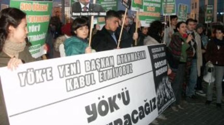 Gen&ccedil;-Sen&rsquo;lilerden Y&Ouml;K protestosu