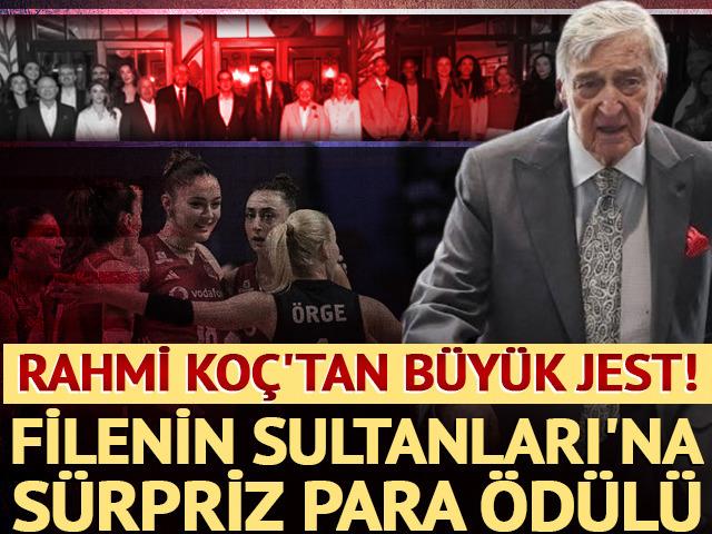 Rahmi Ko&ccedil;'tan Filenin Sultanları'na para &ouml;d&uuml;l&uuml;!