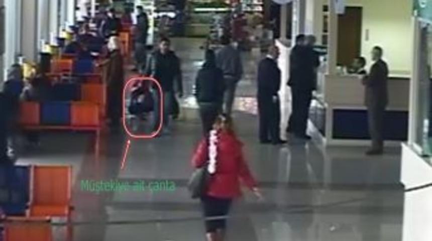 İ&ccedil;inde servet bulunan &ccedil;antayı &ccedil;alan zanlı yakalandı