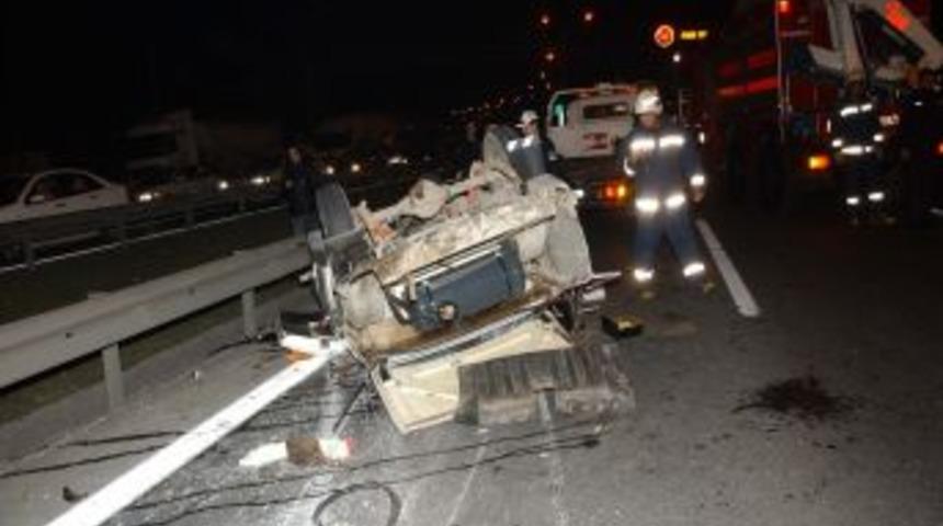 TEM'de zincirleme kaza: 6 yaralı