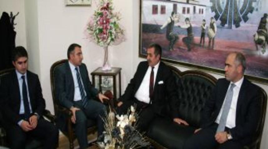 Bakan Yardımcısı Kafkas, Aziziye Belediye Başkanı Cengiz&rsquo;i ziyaret etti